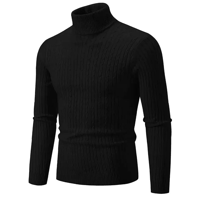 Sudadera de Cuello Alto y Cálido para Hombres