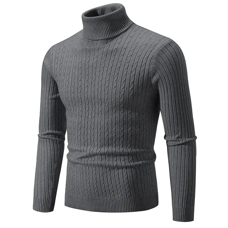 Sudadera de Cuello Alto y Cálido para Hombres