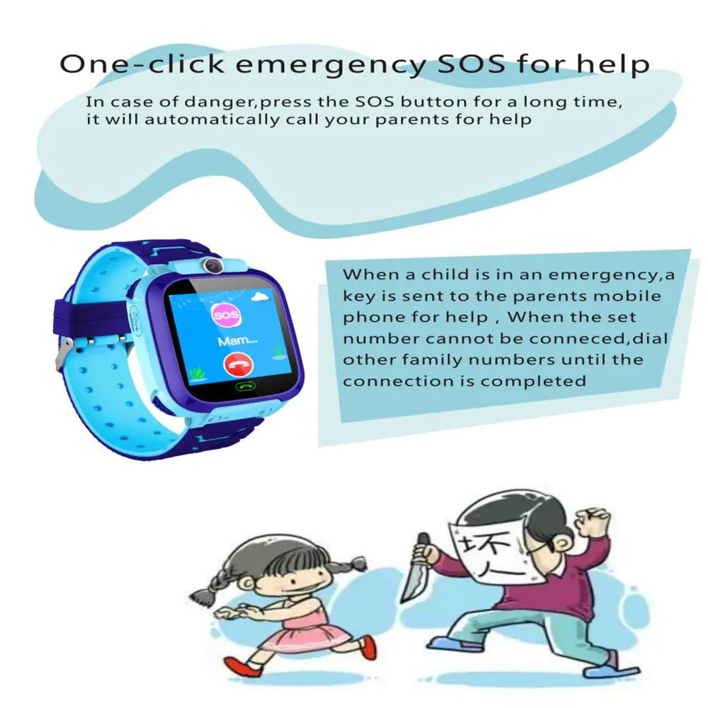 Nuevo Smartwatch SOS para niños