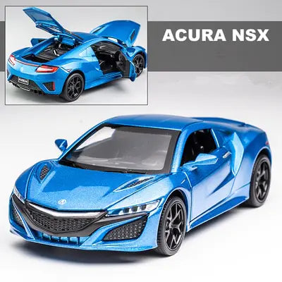 Coche de juguete Acura NSX de aleación