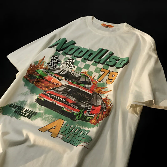 Camiseta con Estampado de Coche