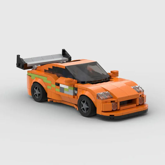 MOC Supra Rápido y Furioso Coche Deportivo de Bloques