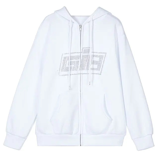 Sudadera E-girl Chaqueta Gótica Punk